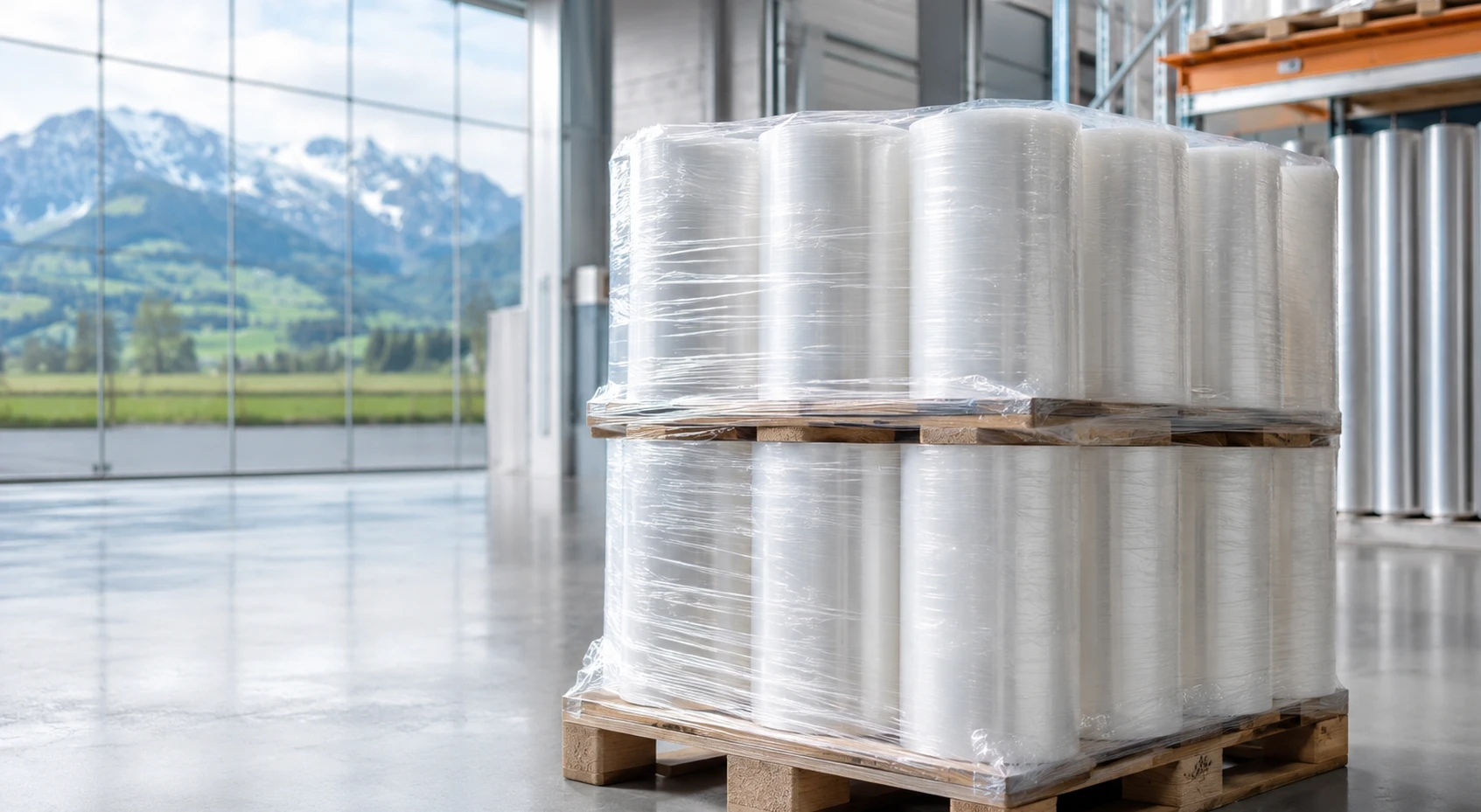 LLDPE Stretch Film Exporter Switzerland — Greenstrix Industrial Packaging